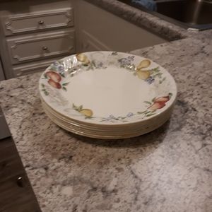 Corelle Chutney Pattern Dinner Plates